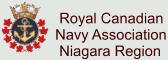 Royal Canadian     Navy Association     Niagara Region